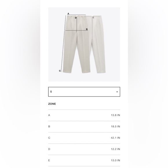 Zara Pocket Parka and Gabardine Pants Set Sz. S $178 retail - Picture 13 of 17